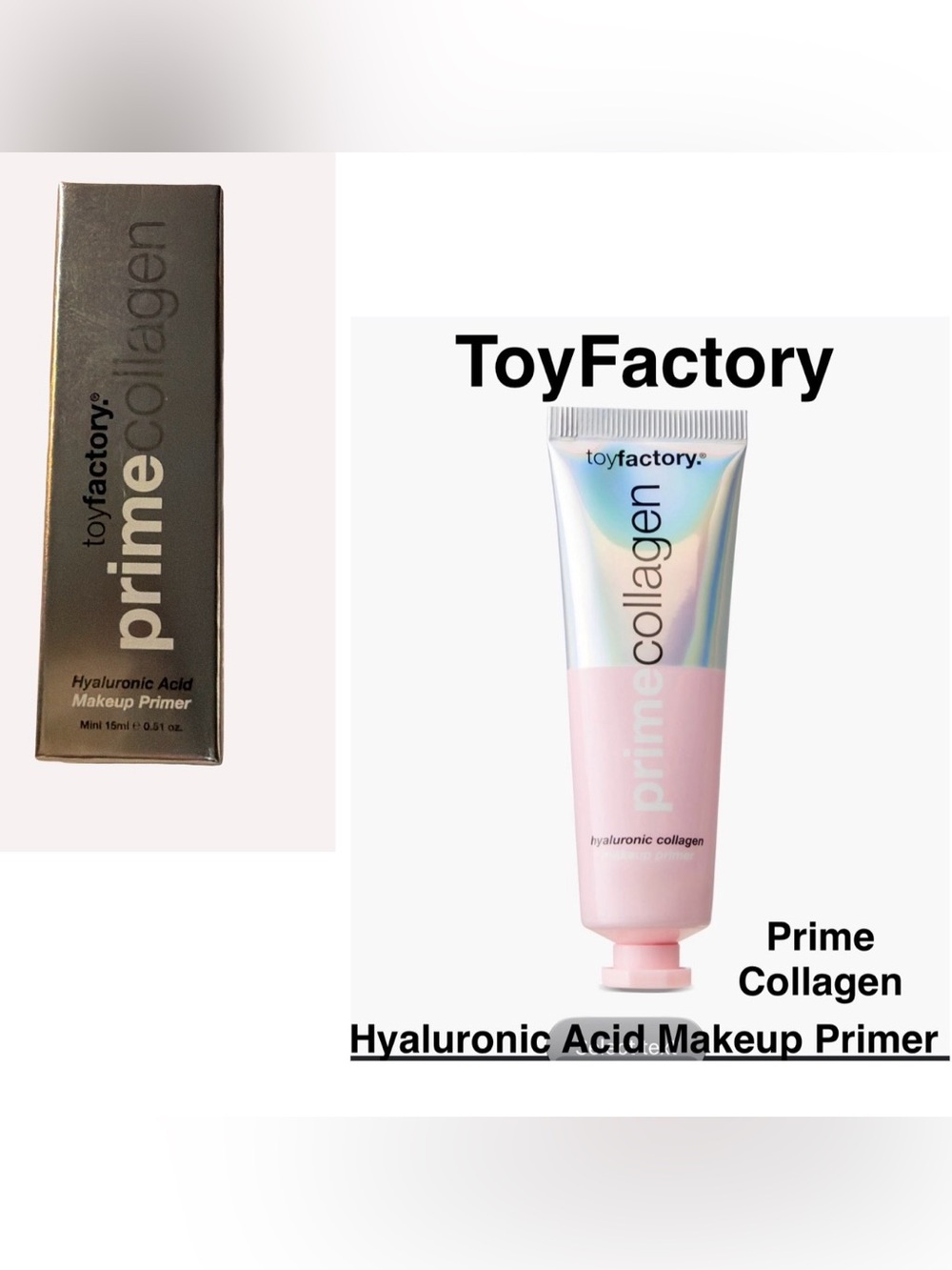 🔥NIB Toyfactory Prime Collagen Makeup Primer -
15ml *